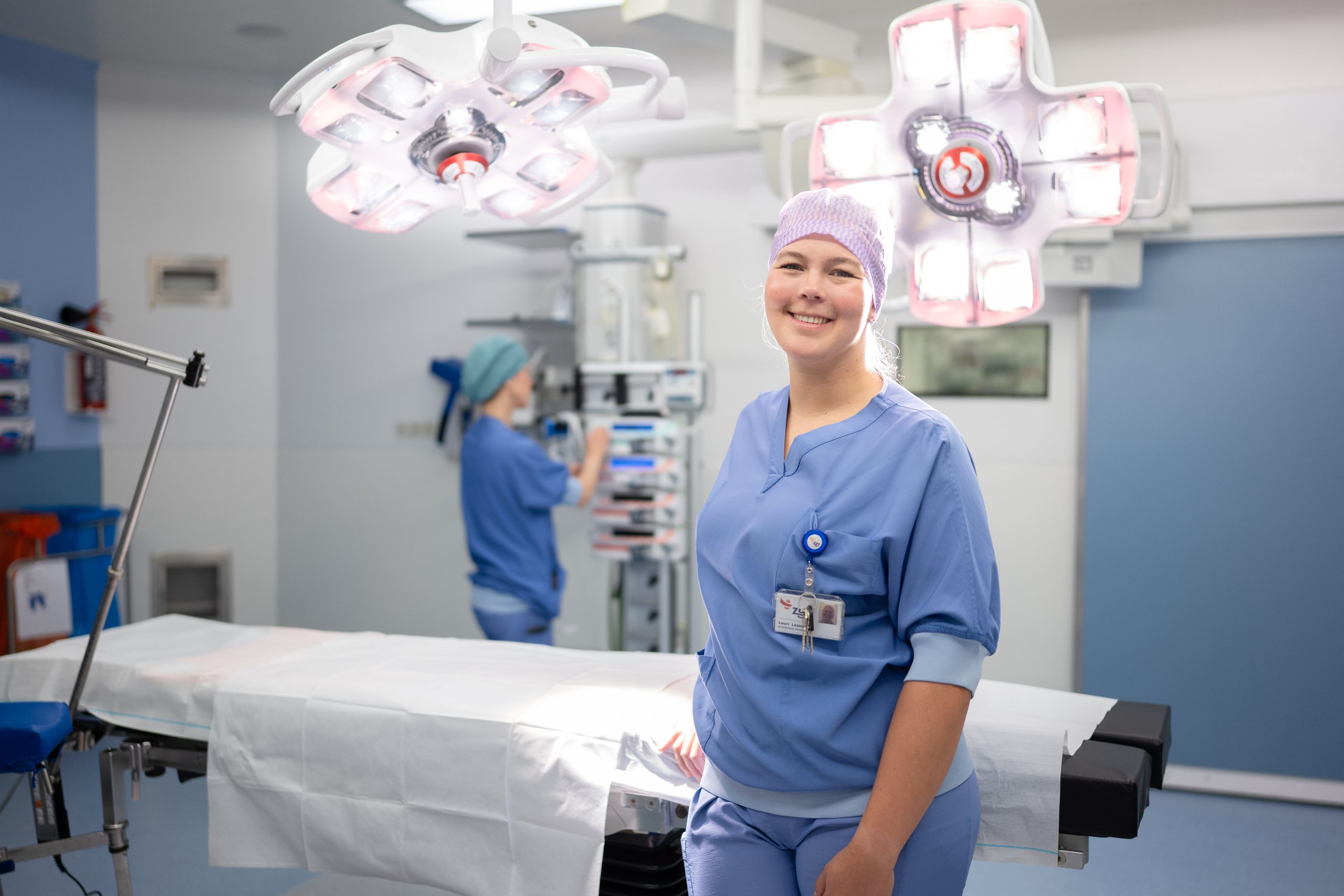 Lauri, anesthesiemedewerker op operatiekamer